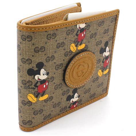 disney gucci card case wallet|Gucci mickey mouse backpack.